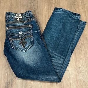 Rock Revival Men’s Jeans Junior Straight waist 33”